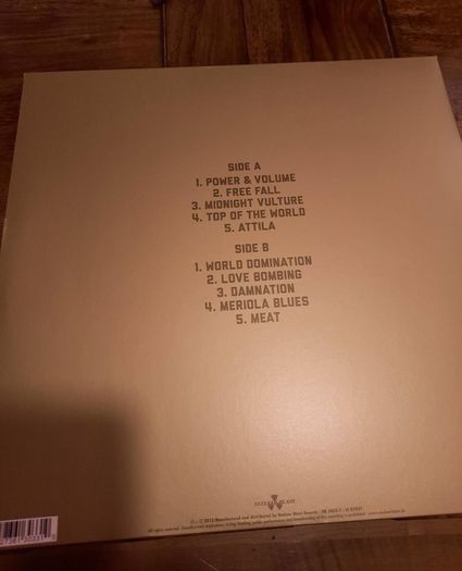 FREE FALL: Power & Volume - Gatefold LP with poster - 2013