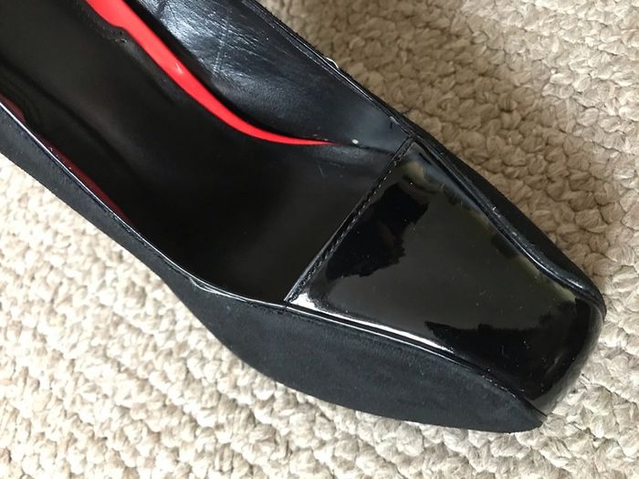 Bernie black high heels size 5