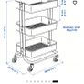 ikea storage trolley Image 2