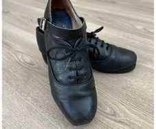 Irish dance heavy jig shoes, Fays size 4,5-5 UK