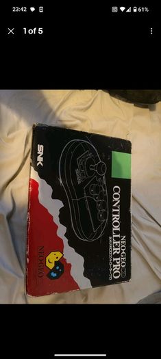 Neo geo cd pro controller boxed