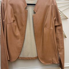 Faux leather jacket. Never worn