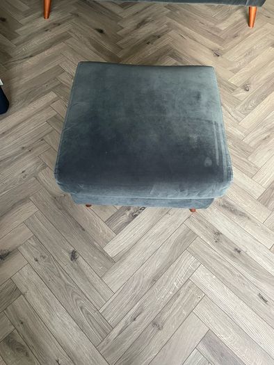 EZ Living Kendal 2 Seater Sofa  Navy Velvet