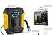 Portable Automobile Air Compressor Digital Tire Inflation Pump LED Lamp Tire Compression Pump Compressor For Car Motorcy