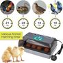 NEW SALE | Incubator Automatic Turning and Hatching, Poultry Hatcher Incubator for 12 Eggs, Lab Incubators with Digital Display and Led Lighting Image 3