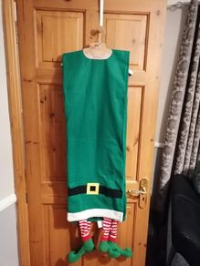 Christmas elf table runner new