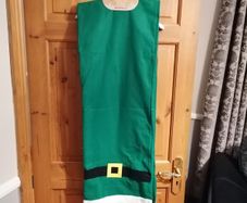 Christmas elf table runner new