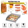 Square Grill Plate 16 x 18 Inch Stainless Steel Griddle Flat Top Grill Tripple Burner Stove Griddle Image 6