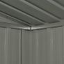 Garden Storage Shed Anthracite Steel Image 2
