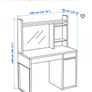 Ikea Micke white desk Image 9