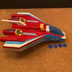 Paw Patrol Super Paws 2-in-1 Transforming Mighty Pups Jet Plane Command Center