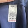 Next navy longer leg swim shorts - age 11 Image 3
