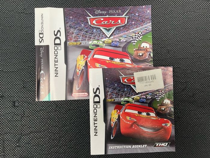 Disney Pixar Cars - Cover & Manual Only (Nintendo DS)