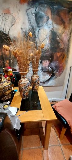 Pair of vintage  Chinese  Vases