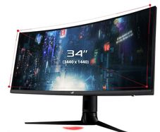 ASUS ROG Strix Gaming Monitor UltraWide QHD