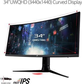 ASUS ROG Strix Gaming Monitor UltraWide QHD