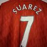 Liverpool Jersey. Official Adidas Liverpool FC Mens Home Jersey.Suarez Name and Number Set.  Authentic Original From From 2012. Not A Modern Day Remake. Image 4