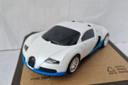 Scalextric Bugatti Veyron White Slot Car ( street supercar road )