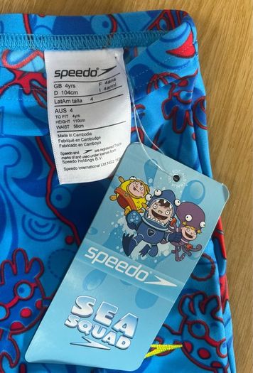 Brand new Speedo Sea Squad SWIM SHORTS