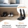 Boot Dryer Shoe Dryer, Glove Dryer & Boot Warmer with Heat Blower, Portable Adjustable Rack and Timer, Folding Design & Quick Drying for Shoes, Gloves, Hats, Socks, Ski Boots Image 4