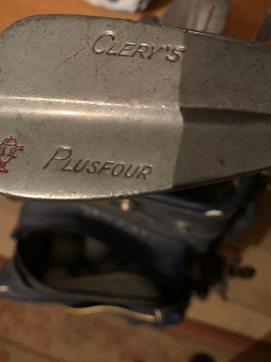 Golf bag and clubs