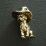 3 brass witches Solid brass. Image 7