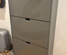 IKEA STALL Shoe Cabinet Grey cabinet