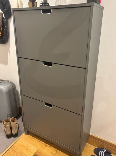 IKEA STALL Shoe Cabinet Grey cabinet