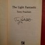 The Light Fantastic - Terry Pratchett - signed Image 2