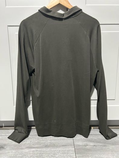 Reebok Grey Long Sleeve Polo