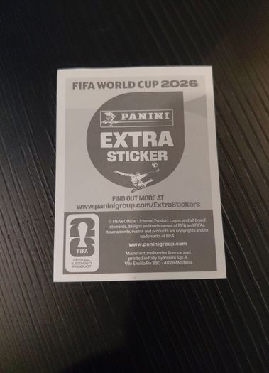 Lionel Messi World Cup Sticker 2026