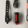 bike light rear rechargeable with ground beam Image 3