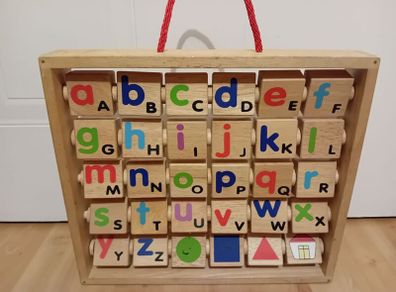 Wooden Alphabet