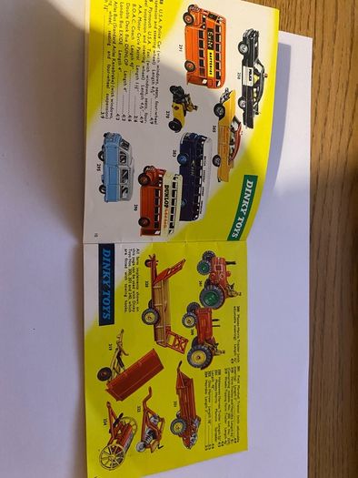 Dinky Toys catalogue 1961