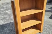 Heavy oak bookcase
