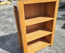 Heavy oak bookcase