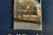 call card mint Star Trek in wrapping