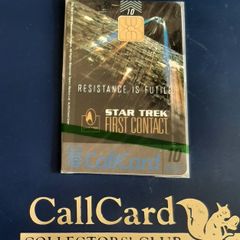 call card mint Star Trek in wrapping