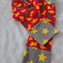Bnwot Mily Designs Unisex Harem Pants / Leggings - Dinosaurs & Stars - Size Small (6-36m) Image 5