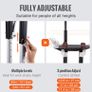 Drywall Stilts Aluminum Tool Stilts 61 cm-102 cm Adjustable Painting Black Image 4