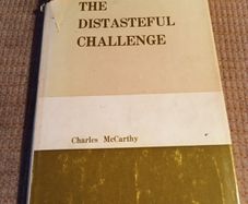 1968 The Distasteful Challenge. Charles McCarthy. Ireland. Vintage.