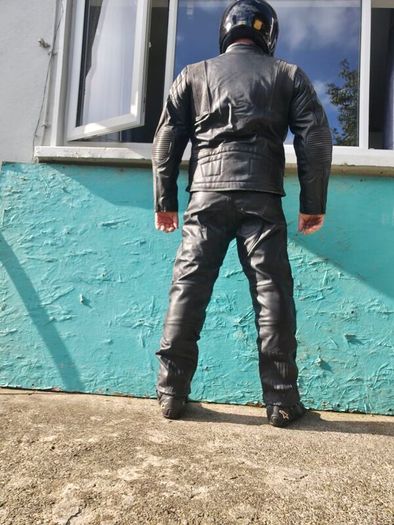 Motorcycle Leather Jacket & Trousers