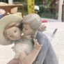 Vintage Lladro porcelain figurine titled Precocious Love also known as Waltz Time Image 2