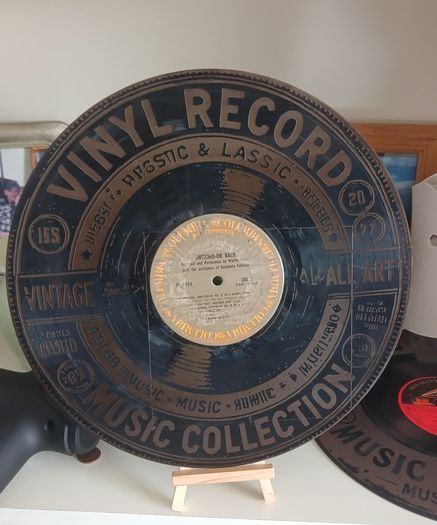 Retro laser engrave vinyl