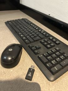 HP wireless keyboard and mouse