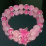 Handmade bracelet crystal pearl gold Image 8
