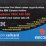 2000 Ireland 10 unit  employment prospects by International Business Machines Corporation I.B.M (ODS3) Call Card Used. Telecom Eireann card number 1274 Image 2