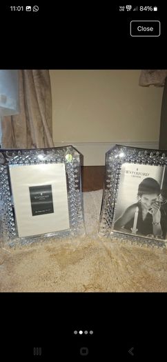 waterford crystal frames