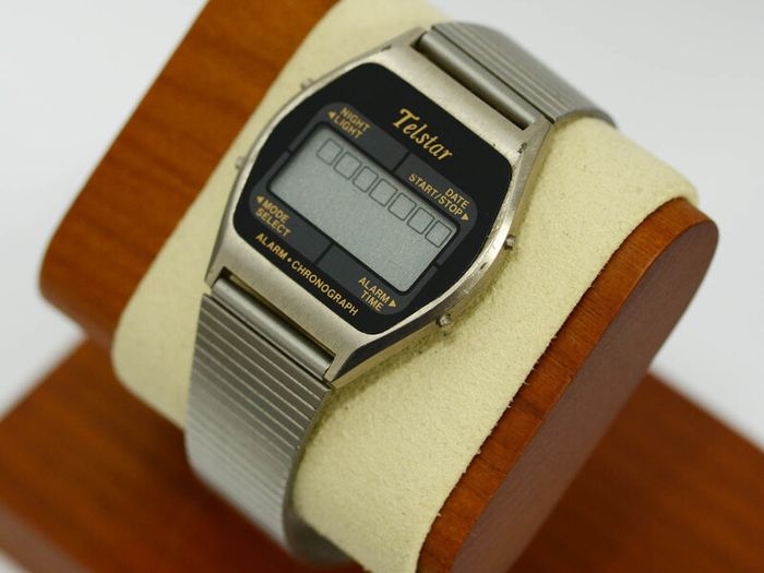 Rare Vintage Telstar LCD Quartz Watch