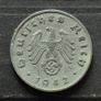 German third reich stamps and coin, 1 pfennig. Image 2